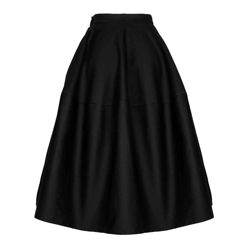 Esther Perbandt Squircle Custom Made Heavy Avante Garde Parachute Midi Skirt - Picture 12 of 13